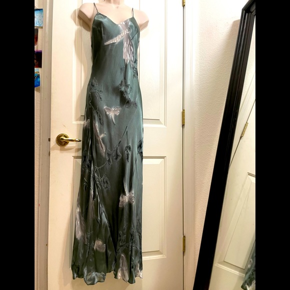 Dresses & Skirts - 100% Silk Dragonfly Burnout Dress